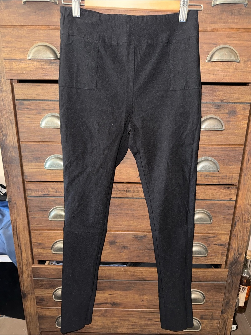 Black Stretch Slim Pants